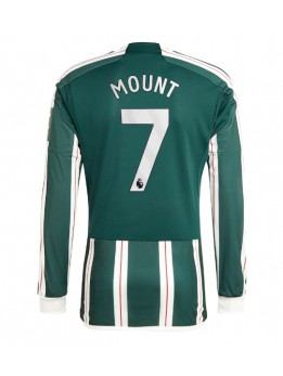Moški Nogometna dresi replika Manchester United Mason Mount #7 Gostujoči 2023-24 Dolgi rokav